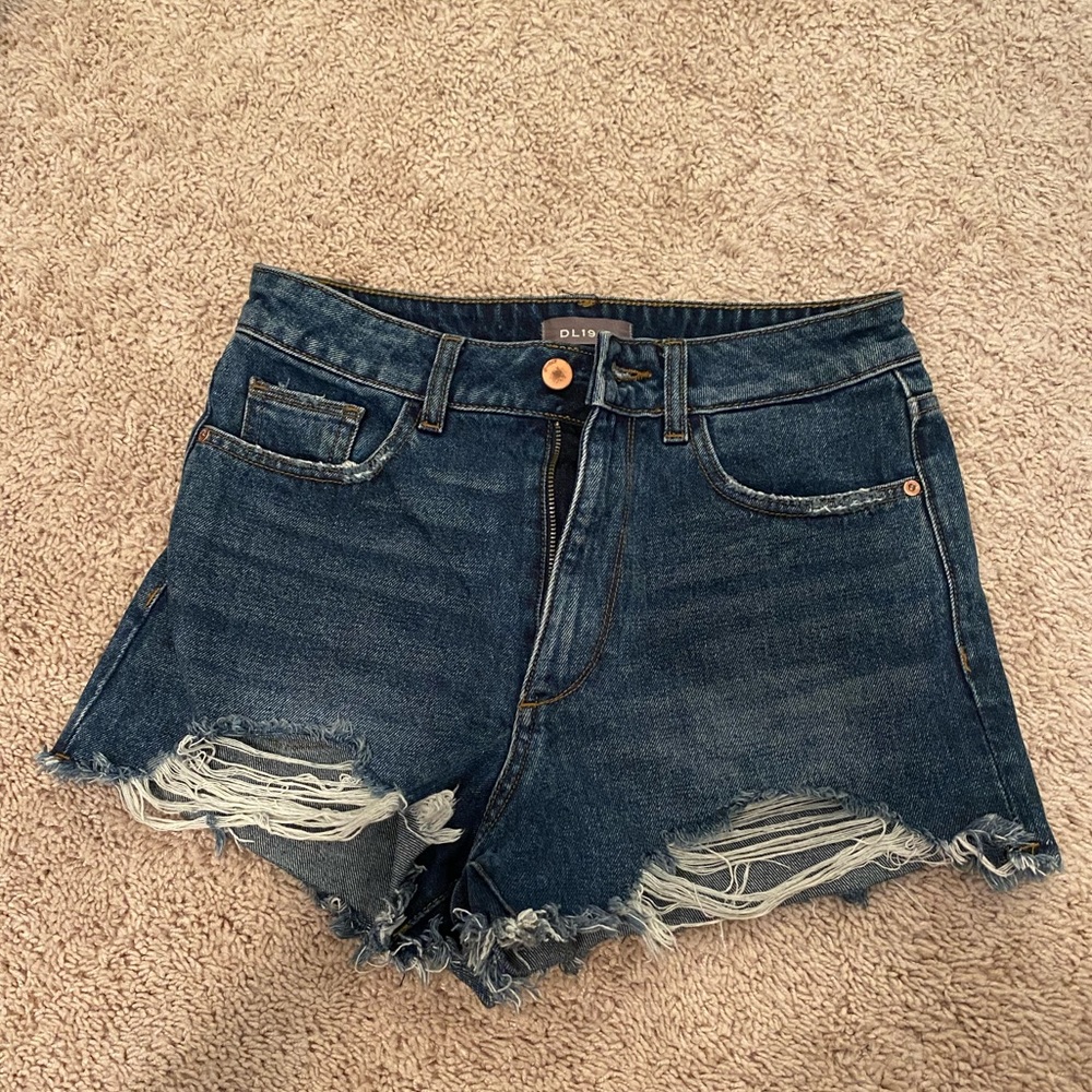 DL1961 Highwaisted Denim Shorts